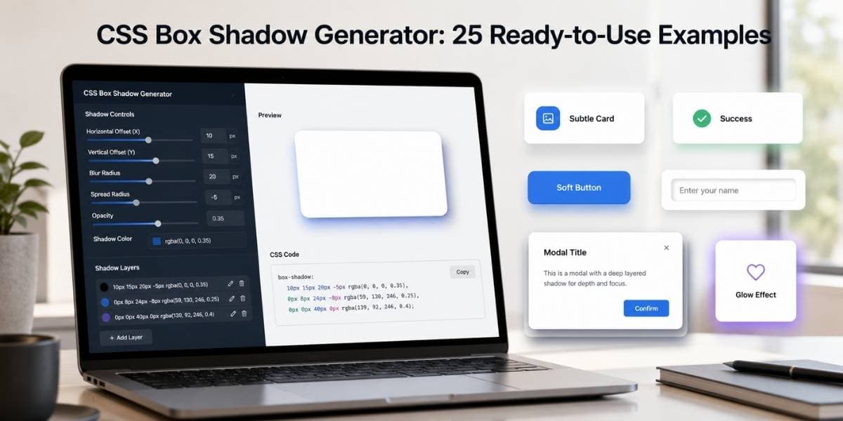 CSS Box Shadow Generator
