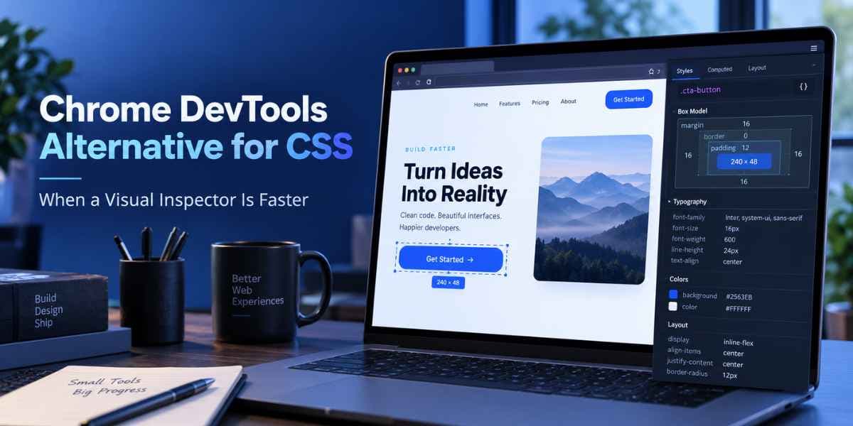 Chrome Dev Tools Alternative for Faster CSS Inspection