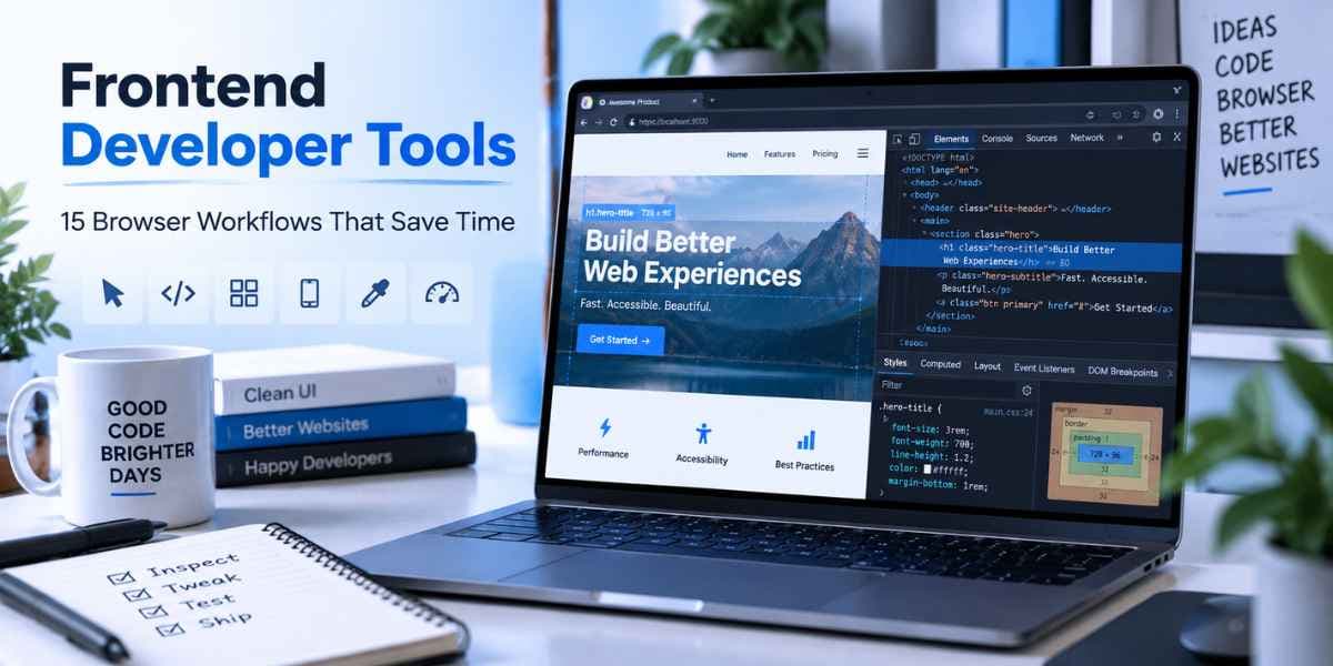 Frontend Developer Tools 15 Browser Workflows
